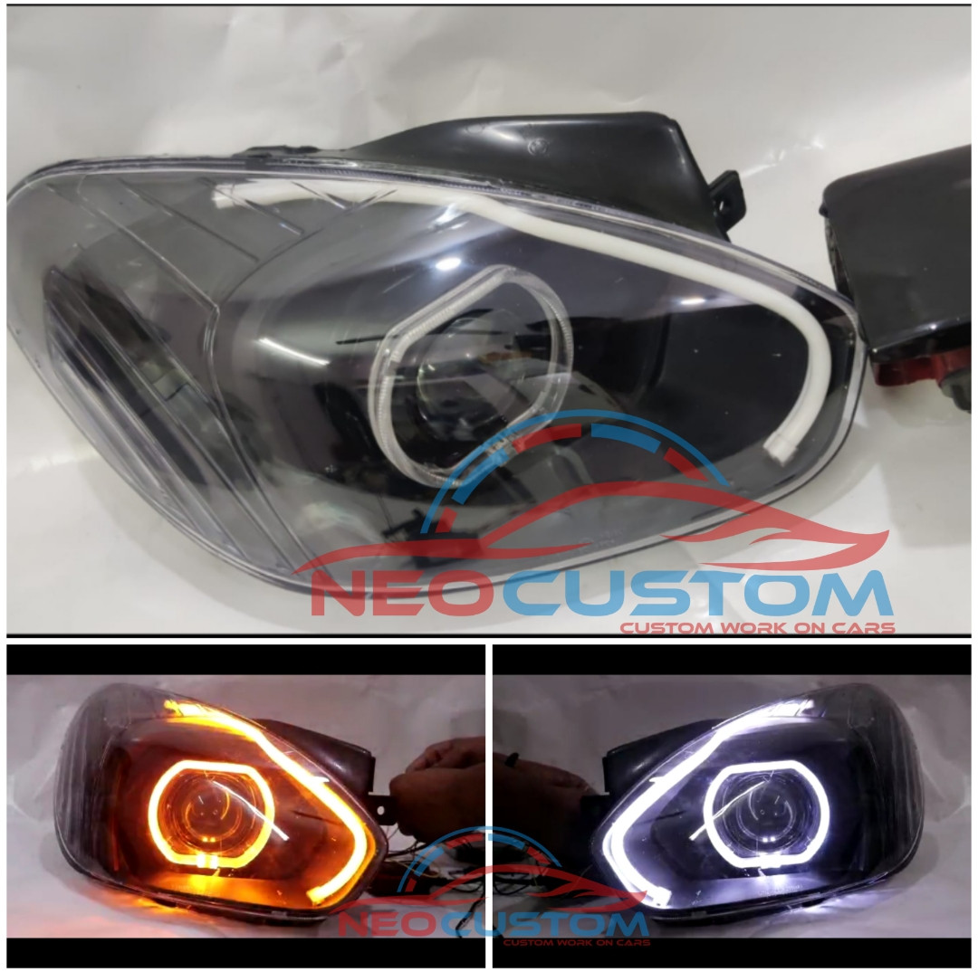 Hyundai Verna 2009 Custom Headlight