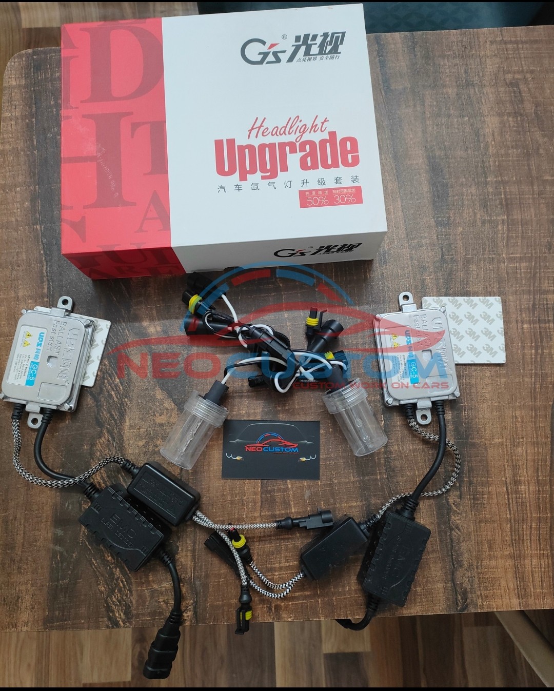 9005(HB3) 55W Hid Bulb With Canbus Blaster