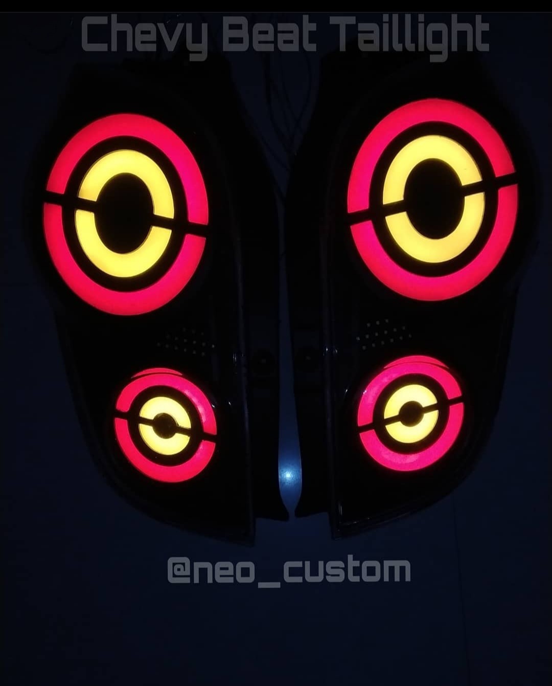 Chevrolet Beat Custom Tail light