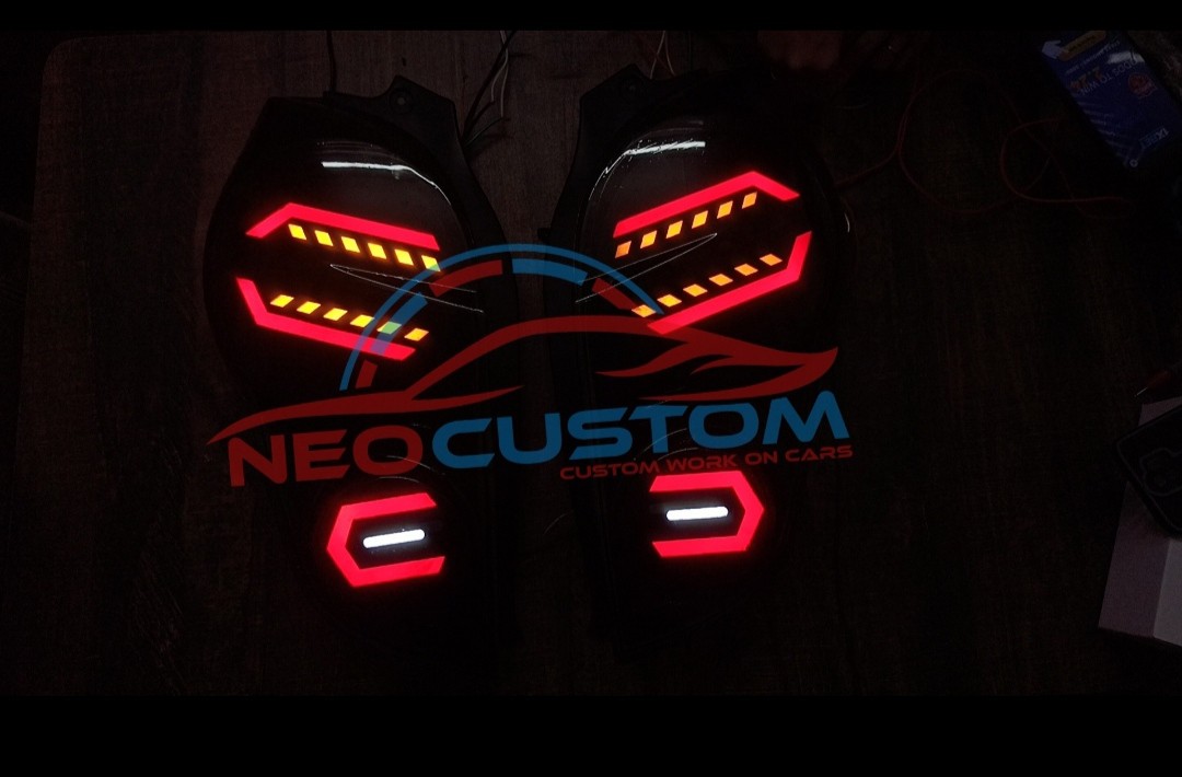 Chevrolet Beat Robotic Crab Taillight (Clear Smoke)