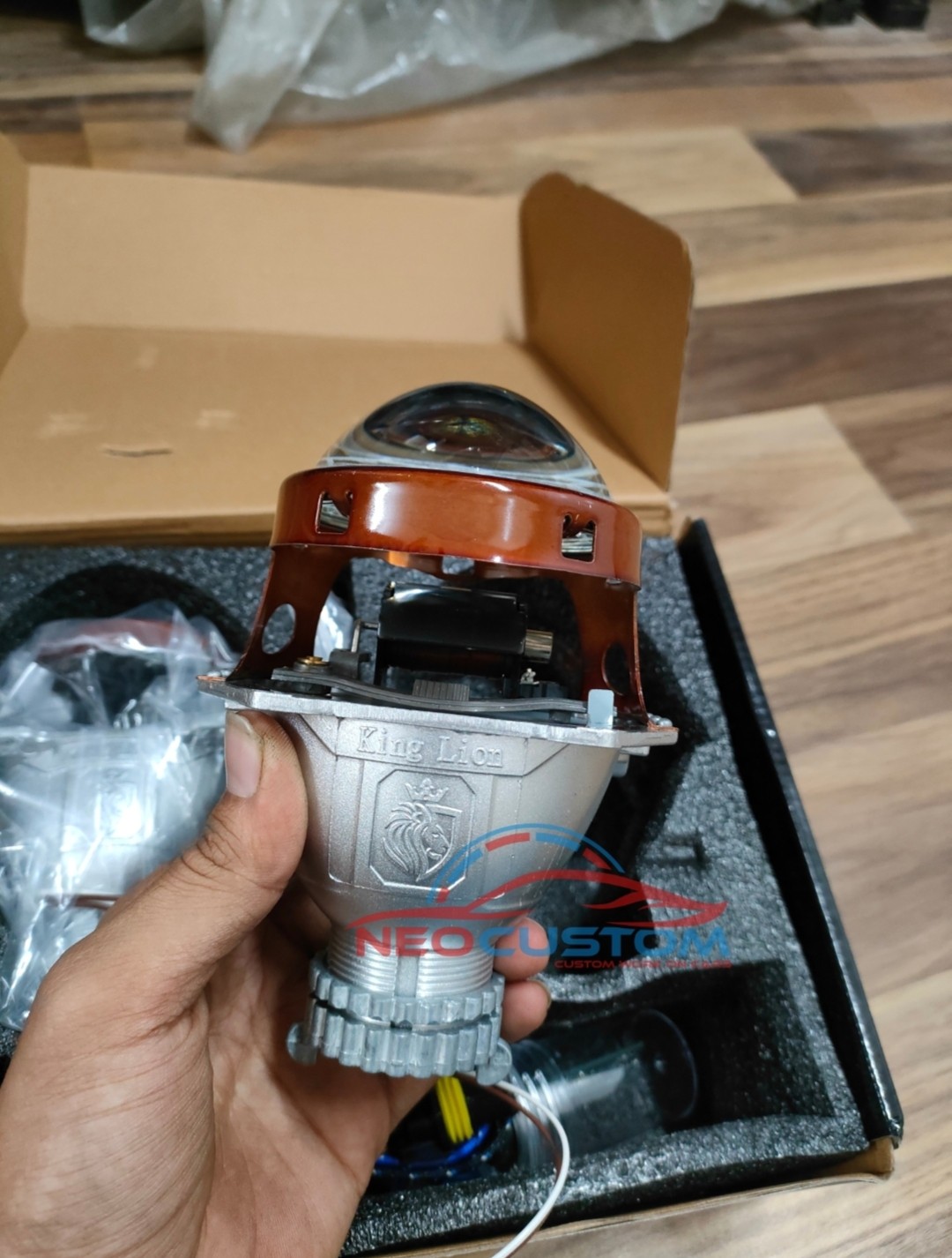 Autoki Honeycomb Projector Kit (King Lion HD Lens)