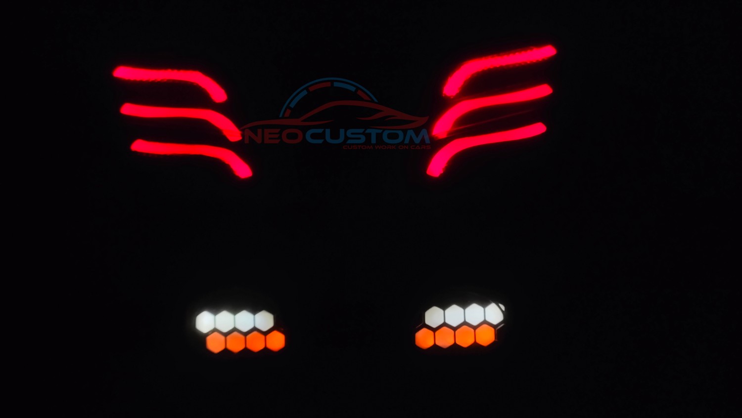 Chevrolet Beat Custom Taillamps (Red Glass)