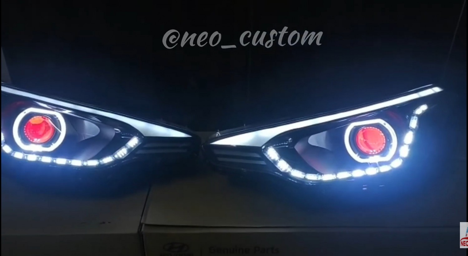 Hyundai I20 Custom Headlight