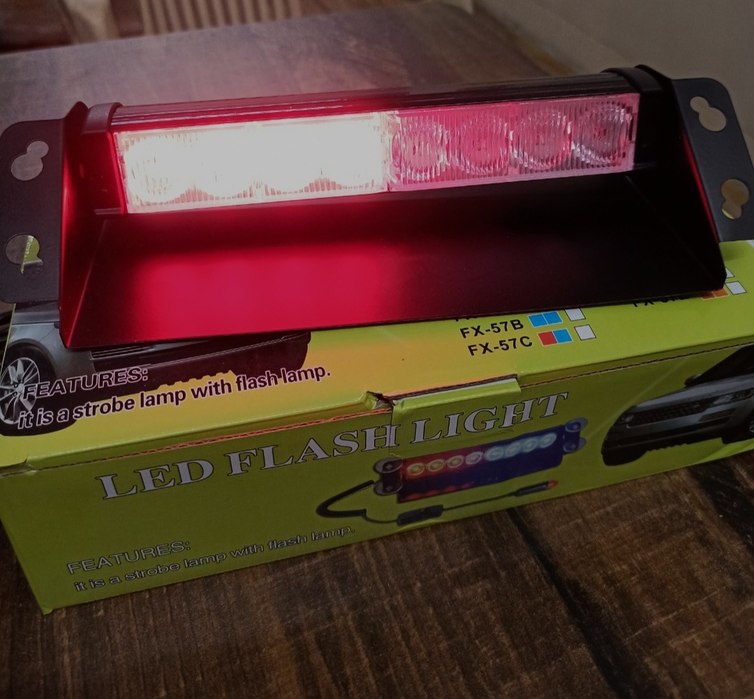 Dashboard Cops Flasher Light