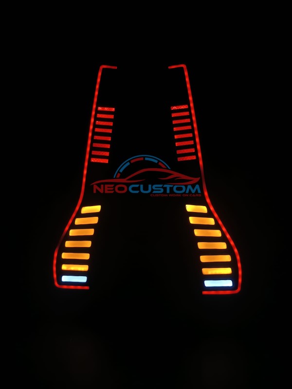 Smoke Black Clear Glass WagonR Tail light